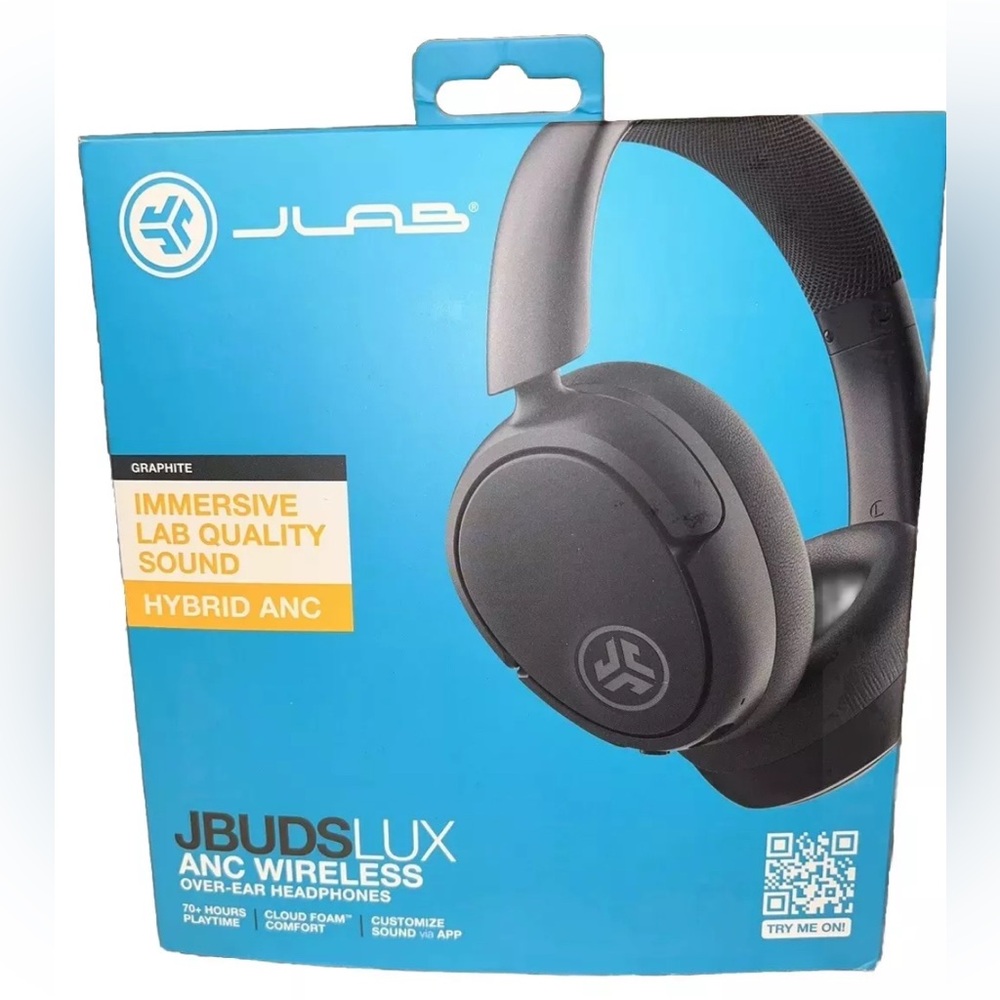 JLab LUX Noise Cancelation & Aware Mode Headphones Wireless